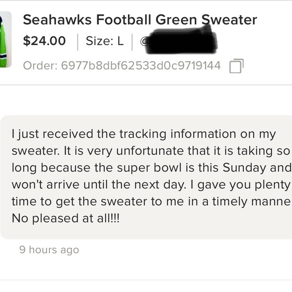 Seller Warning - Picture 4 of 5